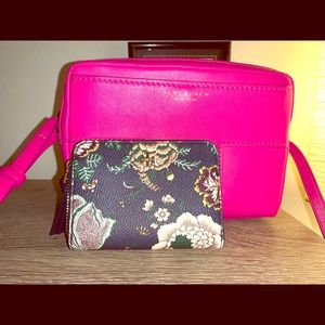 💜Tory Burch set, bag and card/coin wallet 💕